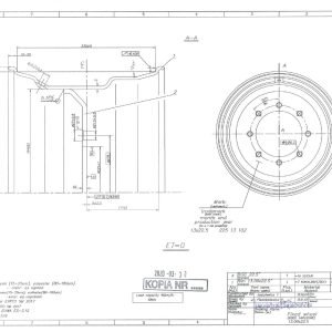 Velg 13x22,5 F10 ET0 221/281 (225.13.102)