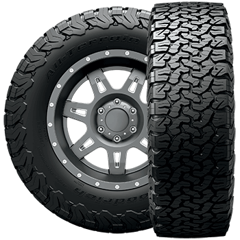 285/70R17 BF Goodrich ALL-TERRAIN T/A KO2 LRC DT GO 116S M+S